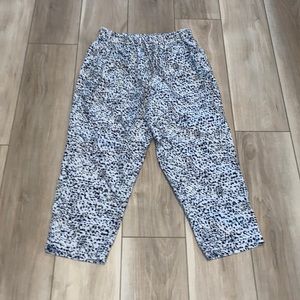 EUC Old Navy Active Cropped Drawstring Stretch Tech Pants Size M Medium